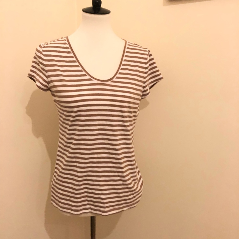 Final Price 🌹LOFT Strip T-shirt